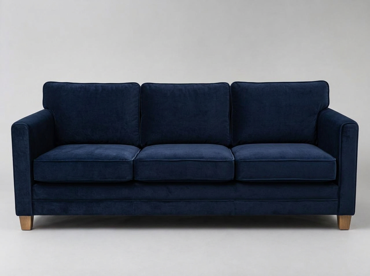 Three-Seater Sofa after professional restoration
